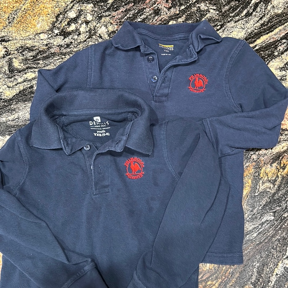 Three Prinrose Dennis uniform tops